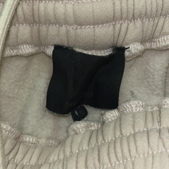 Meshki XS Nude color coordinates sweatpants joggers - Picture 3 of 6